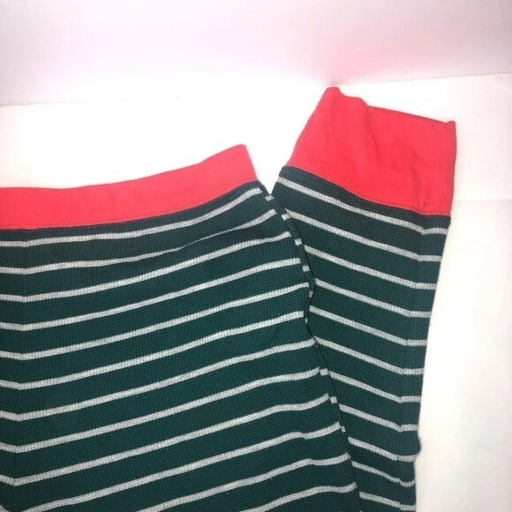 Jenni Intimates Christmas Pajama Stripe Set‎ Size Medium